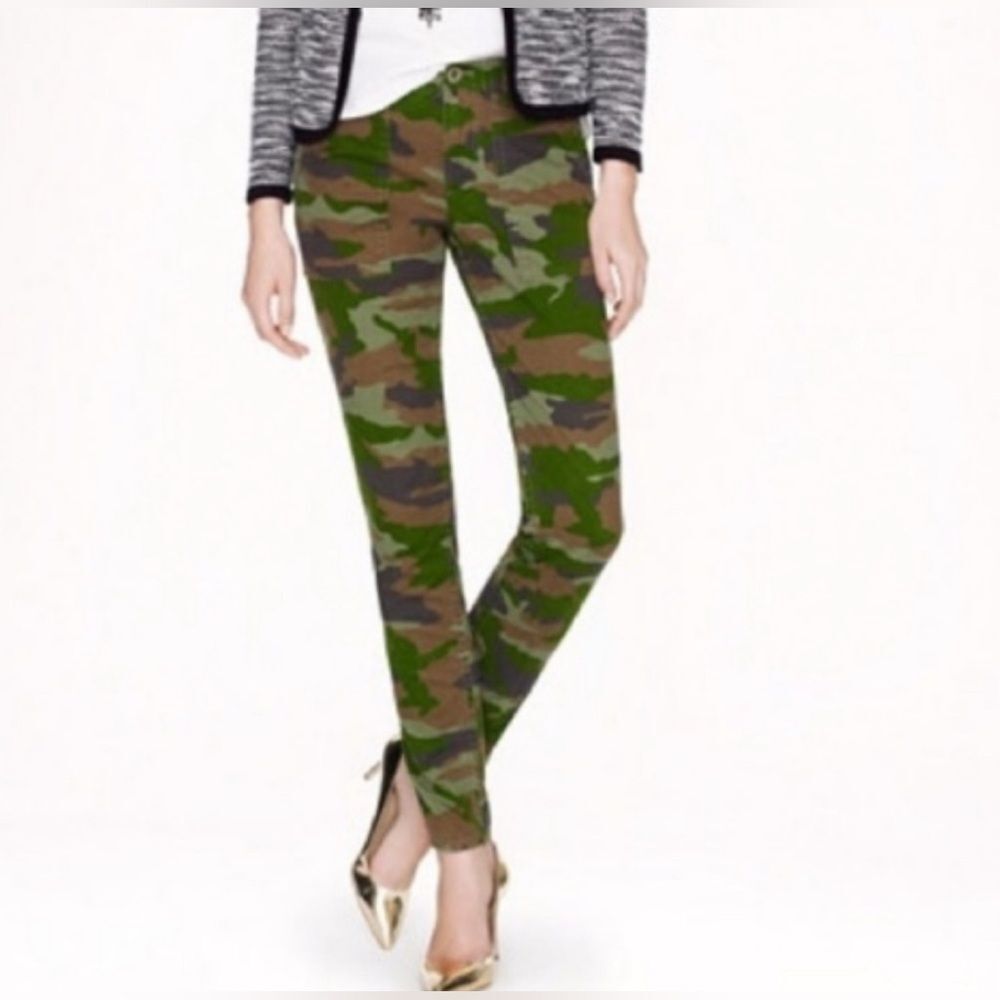 J.Crew skinny utility camo pants